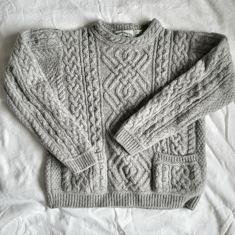 Aran Crafts Irish Wool Sweater